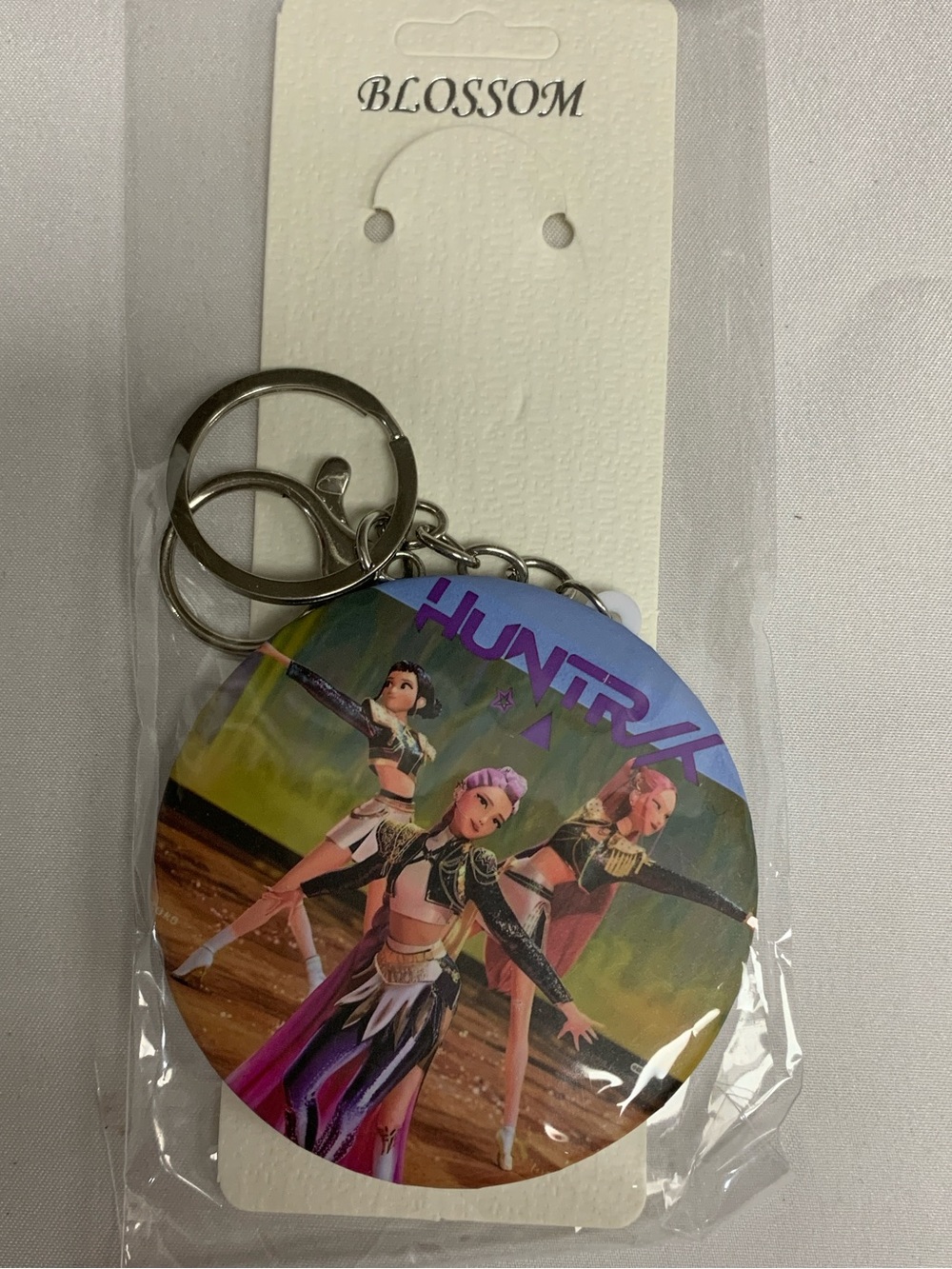 Purple Huntrix Murror Compact Keychain - Picture 2 of 2